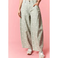 Vintage Polka Dot Denim
