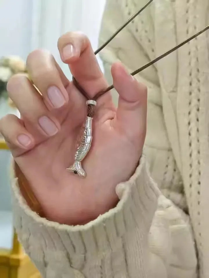 Vintage Fish Necklace