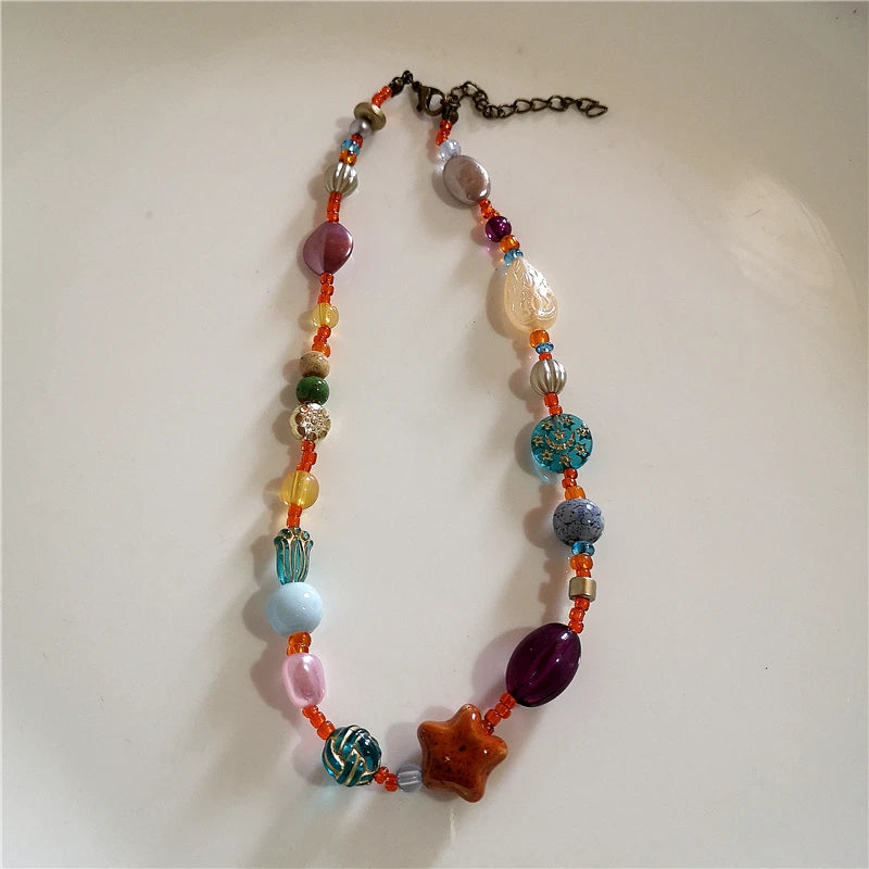 Colorful Charm Necklace