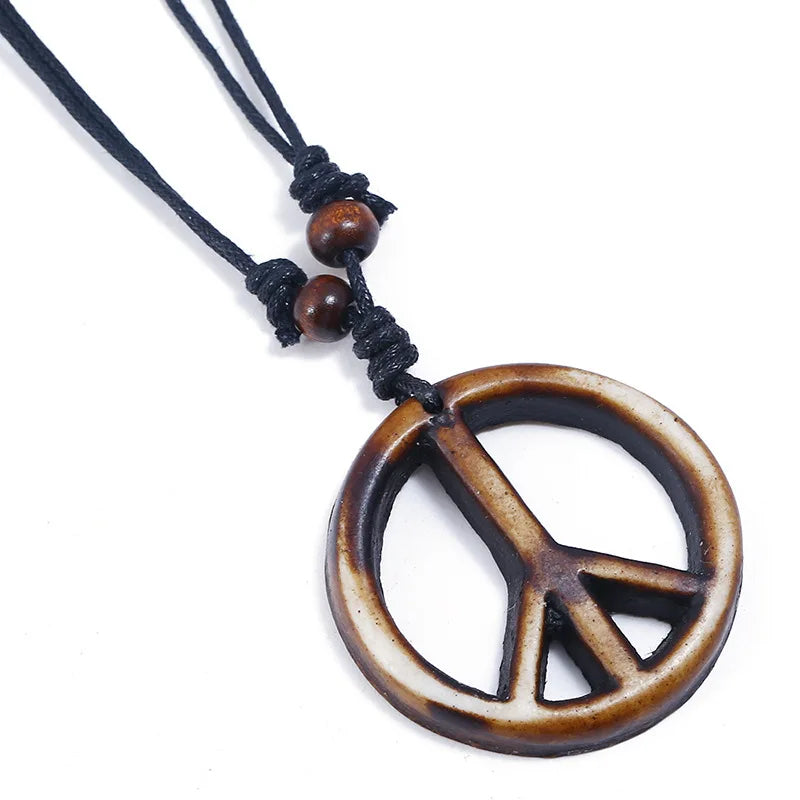 Peace Sign Necklace