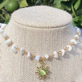 Gold Sun Pendant Necklace