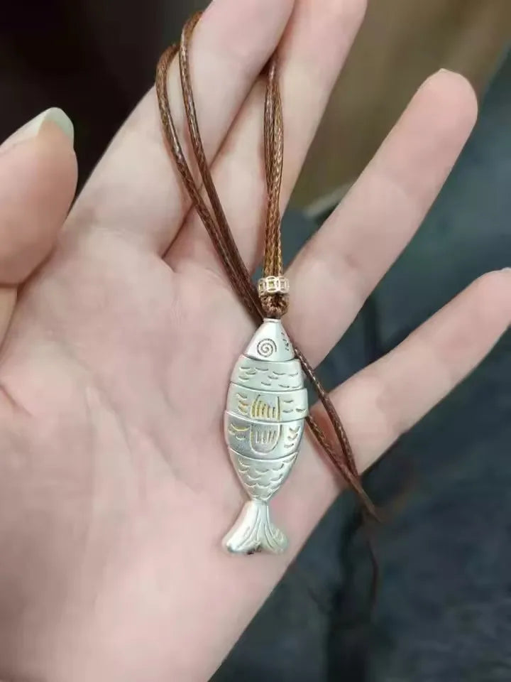 Vintage Fish Necklace