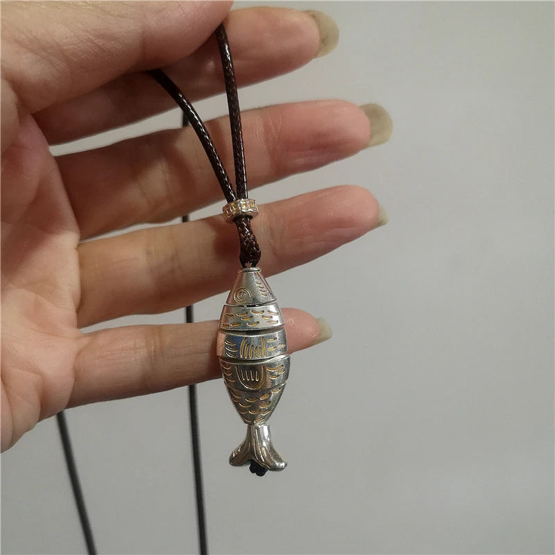 Vintage Fish Necklace